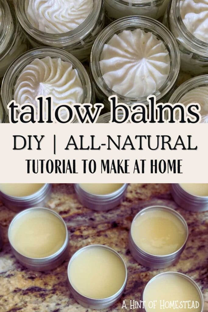tallow balms pinterest image